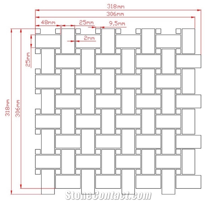 White Oak Athens Silver Cream Marble Basketweave Mosaic,White Oak, White Wood Vein, Athen Grey Marble, Grey Wood Vein Marble