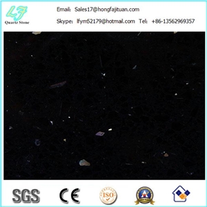 Black Galaxy Quartz Countertop