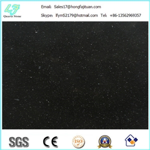 Black Galaxy Quartz Countertop
