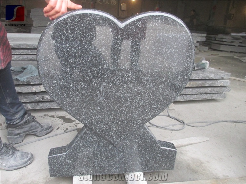 Beida Dark Green Granite Polished Tombstone,Beida Qing Cross Headstone, Beida Green Headstone with Corss,Western Style Headstone