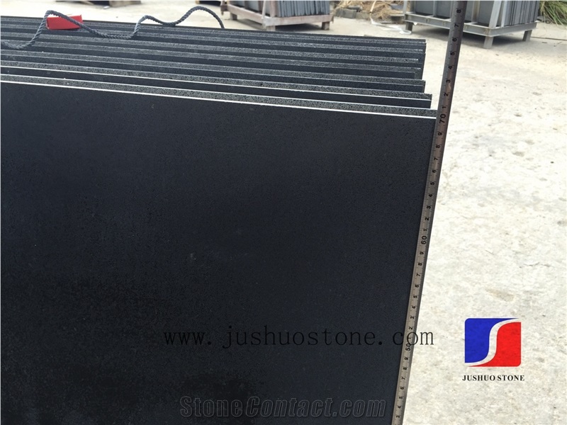 Hainan Black Basalt Tiles & Slabs with Honeycomb,Black Andesitem in Machine Cut, Black Lava Stone,Sawn Cut Stone,Hainan Bluestone,Curbstone,Bevel Edge Curbs,Building Stone