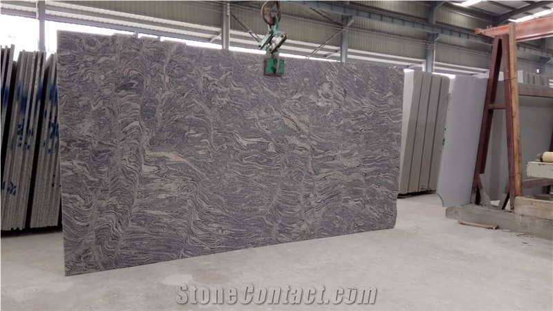 China Silver Juparana Granite Big Slabs