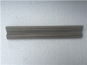 Coffee Wood Marble Molding & Border