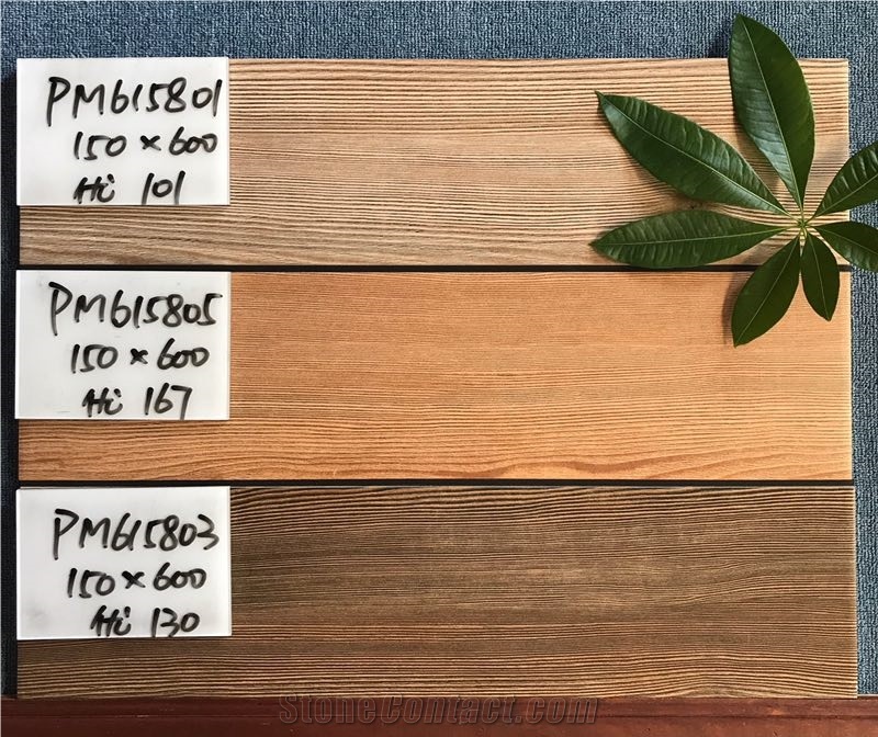 Building Material 20x90cm Natural Wooden Ceramics Tiles