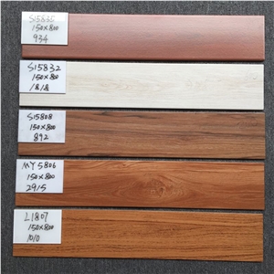 Building Material 20x90cm Natural Wooden Ceramics Tiles