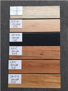 Building Material 20x90cm Natural Wooden Ceramics Tiles