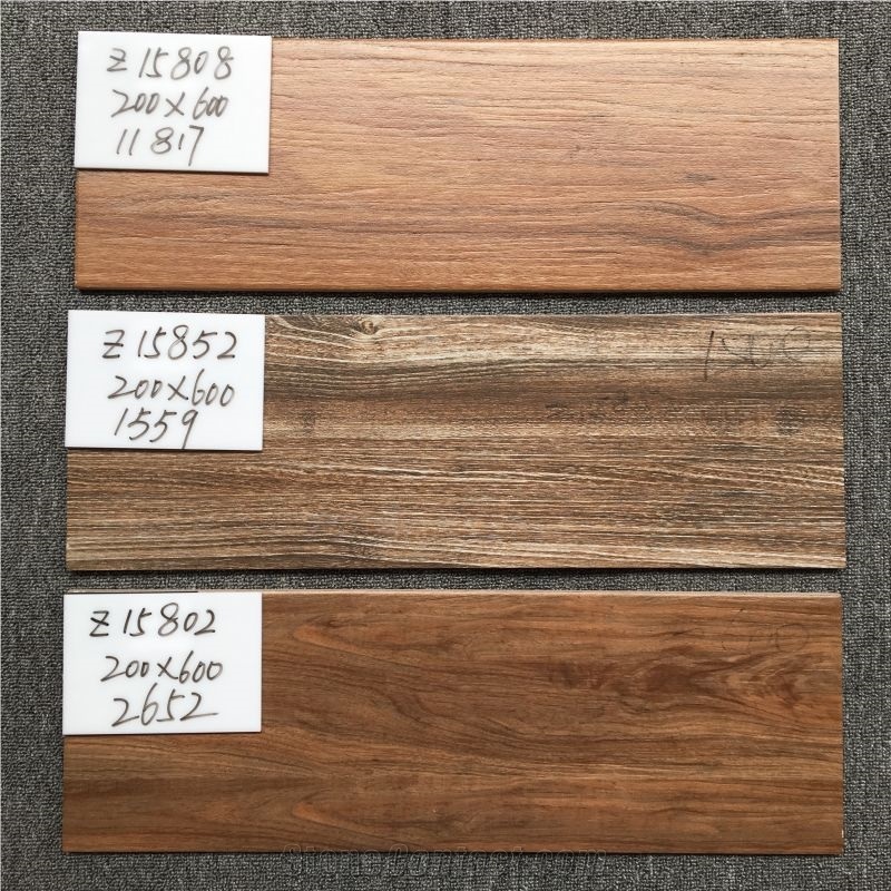 Building Material 20x90cm Natural Wooden Ceramics Tiles