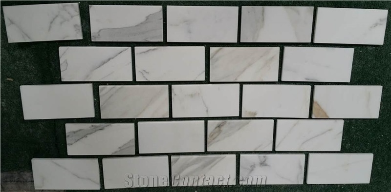 Calacatta 3"*6"*3/8"