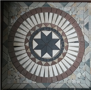 Mosaic Flat Stones Tiles in Different Pattern Mosaic Flat Stones Tiles in Different Pattern