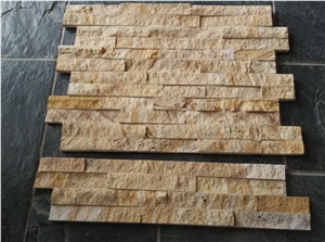 Sandstone Crude Stacked Stone Wall Cladding for Exterior