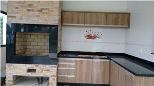 Granito Negro San Gabriel Kitchen Countertop