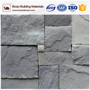 Artificial Fake Brick Interior Stone Siding Veneer Fireplace Stone Wall