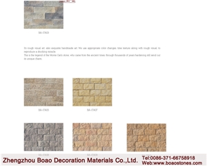 Artificial Faux Fake Stone Wall Facade Fireplace Stone Panel