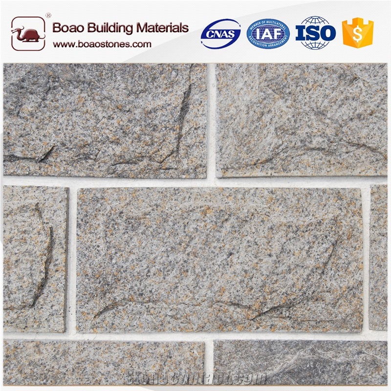 Artificial Stacked Castle Architectural Cast Stone Veneer Paneling