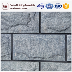 Artificial Stacked Castle Architectural Cast Stone Veneer Paneling