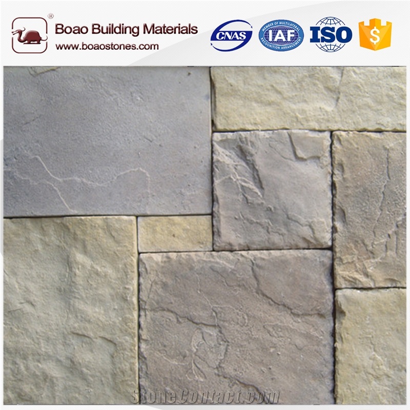 Faux Wall Cladding Stacked Ledge Stone Veneer