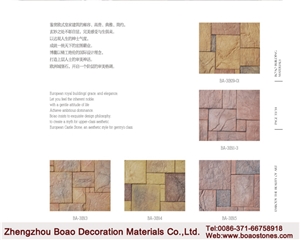 Faux Wall Cladding Stacked Ledge Stone Veneer