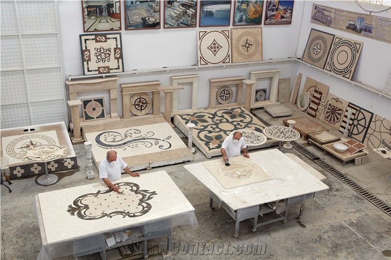 Waterjet Patterns, Medallions