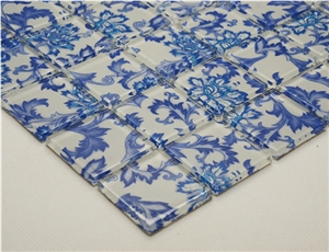 China Flower Glass Mosaic