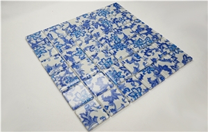 China Flower Glass Mosaic