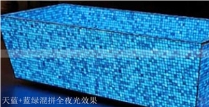 Day White Night Luminous Mosaic