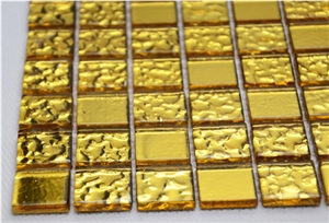 Golden Glass Mosaic for Church