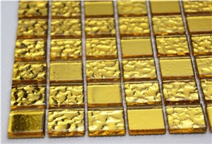 Golden Glass Mosaic