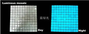 Luminous Mosaic Day White Night Green