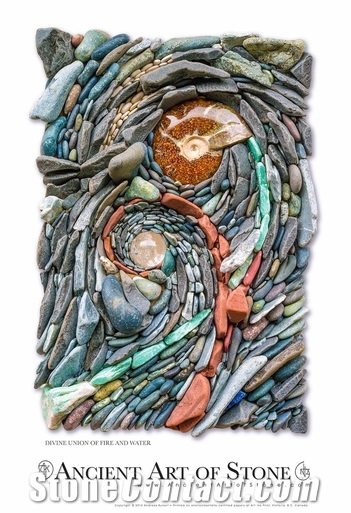 Divine Union Of Fire and Water (13" X 19" Open Edition)