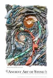 Divine Union Of Fire and Water (13" X 19" Open Edition)