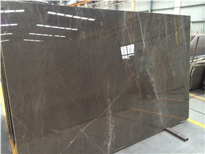 Factory Supplier China Coffee Mousse Polished Slab&Tile Thin Tile Natural Marble Cut to Size