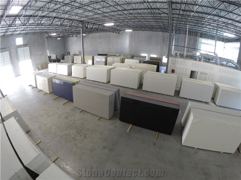 Quartz and Nano-Glass Stone Slabs