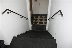 Black Basalt Staircase