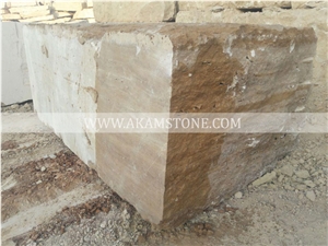 Chocolate Travertine Blocks