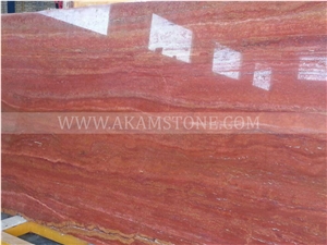 Iran Red Travertine Slabs & Tiles