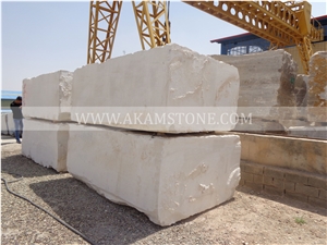 Iran White Limestone Block