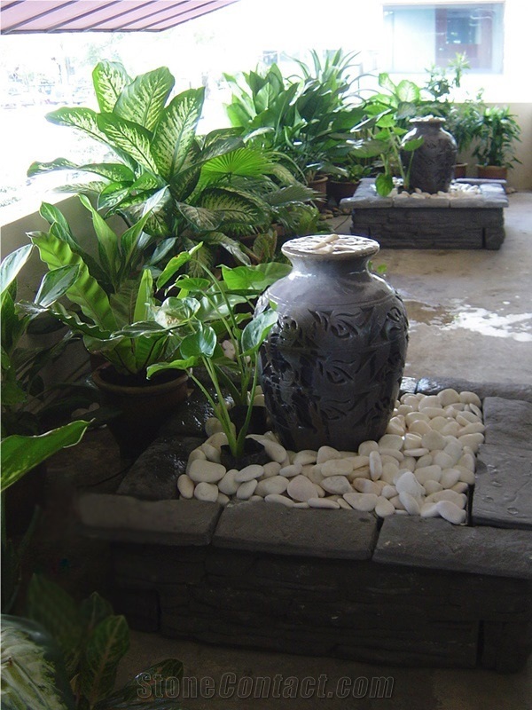 Indonesia Natural Stone Cream Pebble from Beach