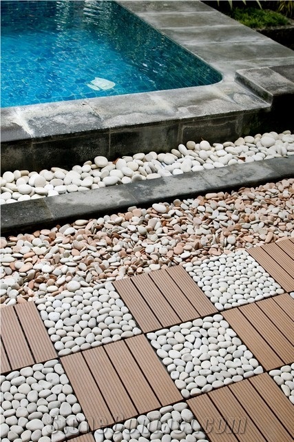 Indonesia Natural Stone Cream Pebble from Beach