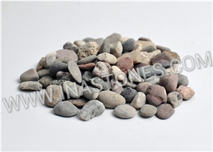 Indonesia Natural Stone Red Grey Gravel from Beach Indonesia Natural Stone Red Grey Gravel from Beach