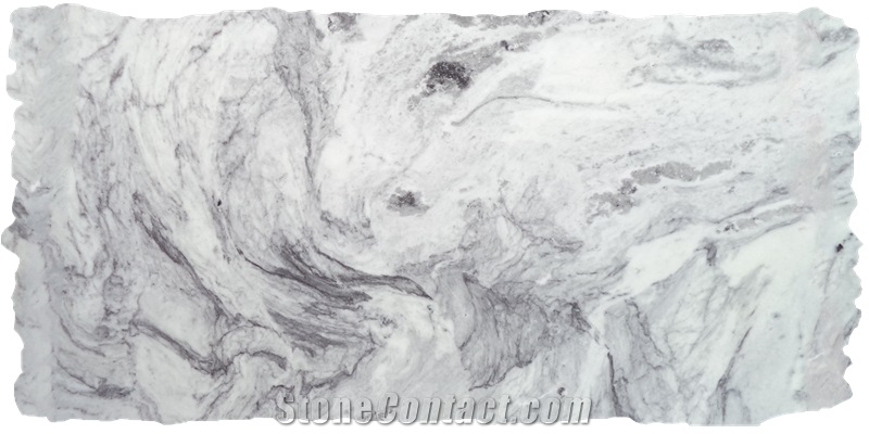 White Syberian Marble Slabs