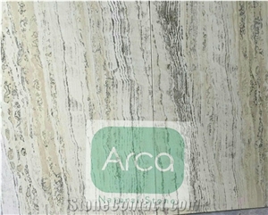 Arca White Silver Travertine Blocks