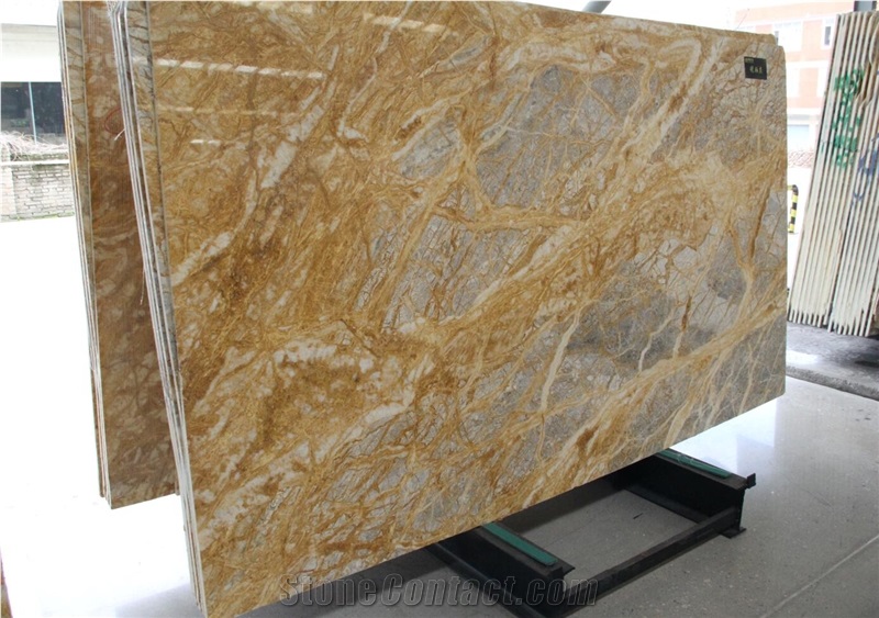 Amber Gold,Amber Grey,China Marble,Tile and Slab,Wall Cladding,A Grade Natural Stone,Own Factory and Quarry Owner with Ce Certificate,Big Gang Saw Slab in Large Stock and Cheap Price