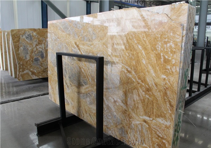 Amber Gold,Amber Grey,China Marble,Tile and Slab,Wall Cladding,A Grade Natural Stone,Own Factory and Quarry Owner with Ce Certificate,Big Gang Saw Slab in Large Stock and Cheap Price