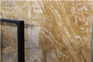 Amber Gold,Amber Grey,China Marble,Tile and Slab,Wall Cladding,A Grade Natural Stone,Own Factory and Quarry Owner with Ce Certificate,Big Gang Saw Slab in Large Stock and Cheap Price