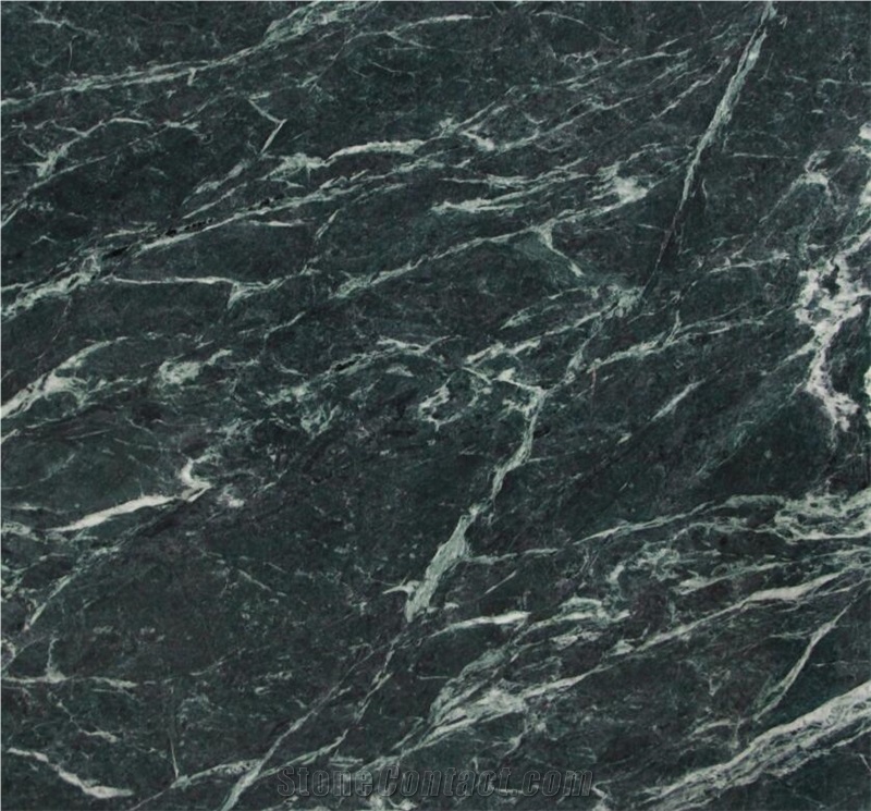 Big Flower Green Empress Green Pengzhou Marble Slab For Tile