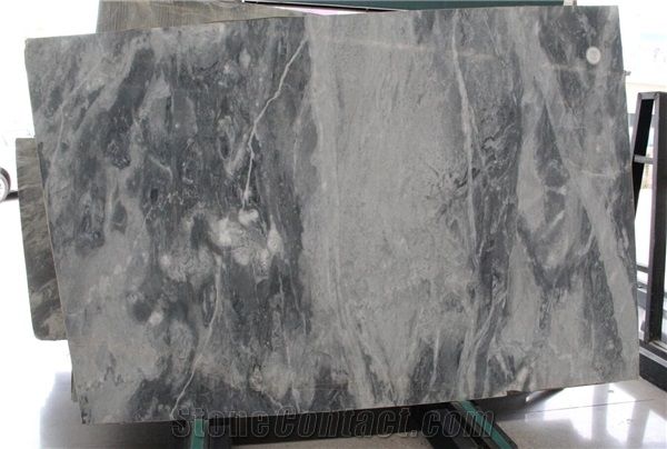 Florence Grey Marble Bardiglio Carrara Grey Marble Slab Tile