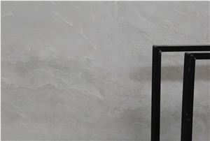 Cary Ice Marble Royal White Polished Slab For Living Room