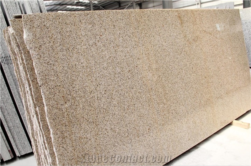 G682 Yellor Granite Shandong Rusty Yellow Rust Granite Slab