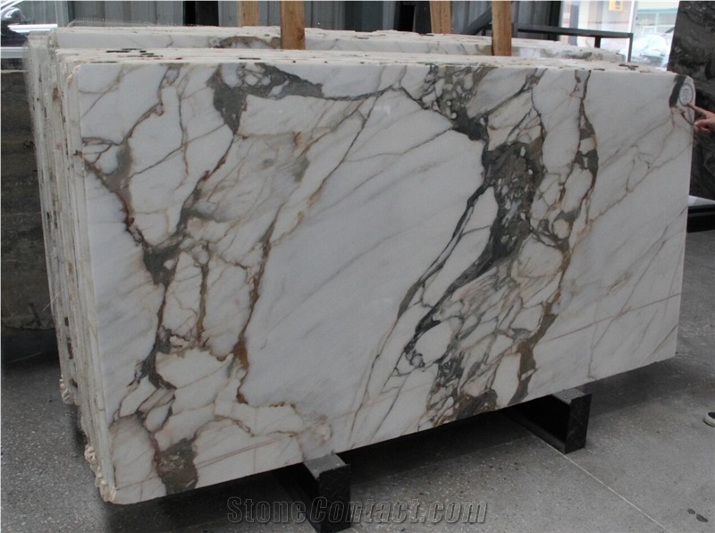 Italy Paonazzo Marble Calacatta Paonazzo Creme White Slab