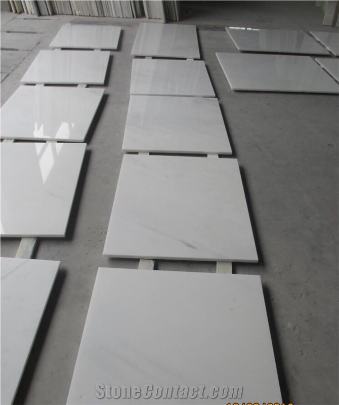 Sichuan White Marble Big Polished Slab For Flooring Tile Use